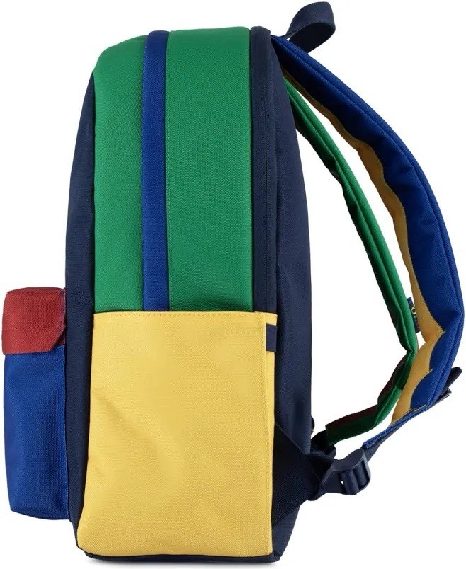 Polo Ralph Lauren Colorblock Multi-Color Backpack Bag Navy/Multicolor
