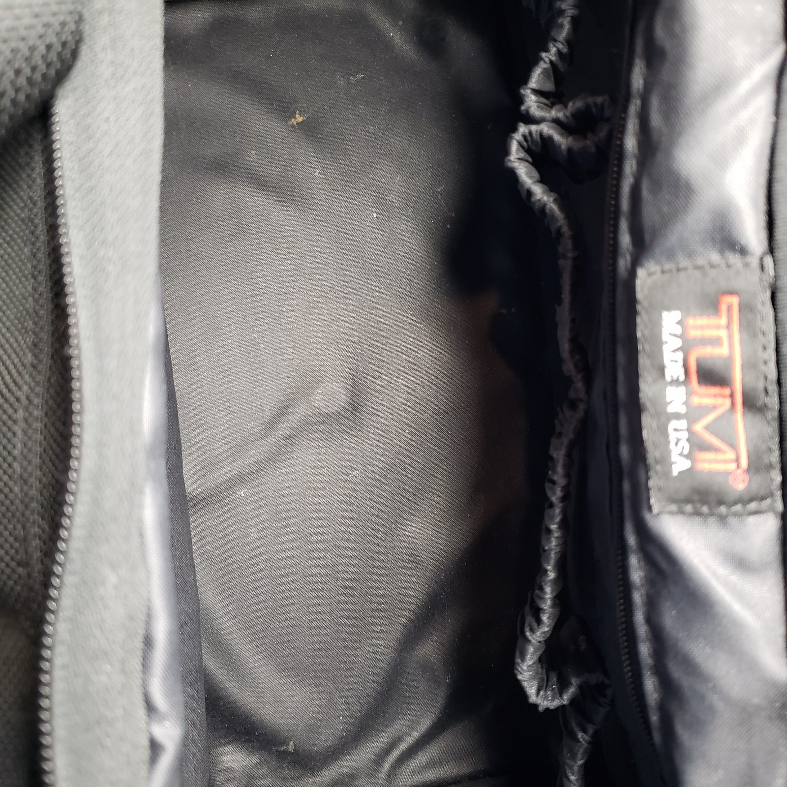TUMI Alpha Sport Duffle Bag 15” Weekender Carry-On Travel Ballistic Canvas Black