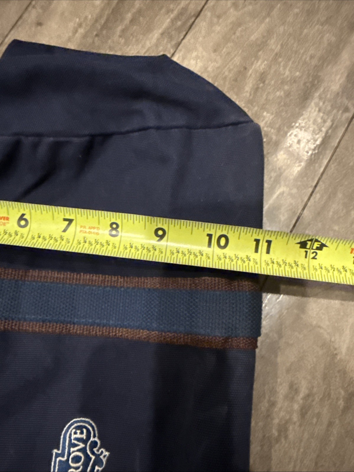 Peter Millar Golf Weekender Duffel Bag Navy Blue Gym Travel