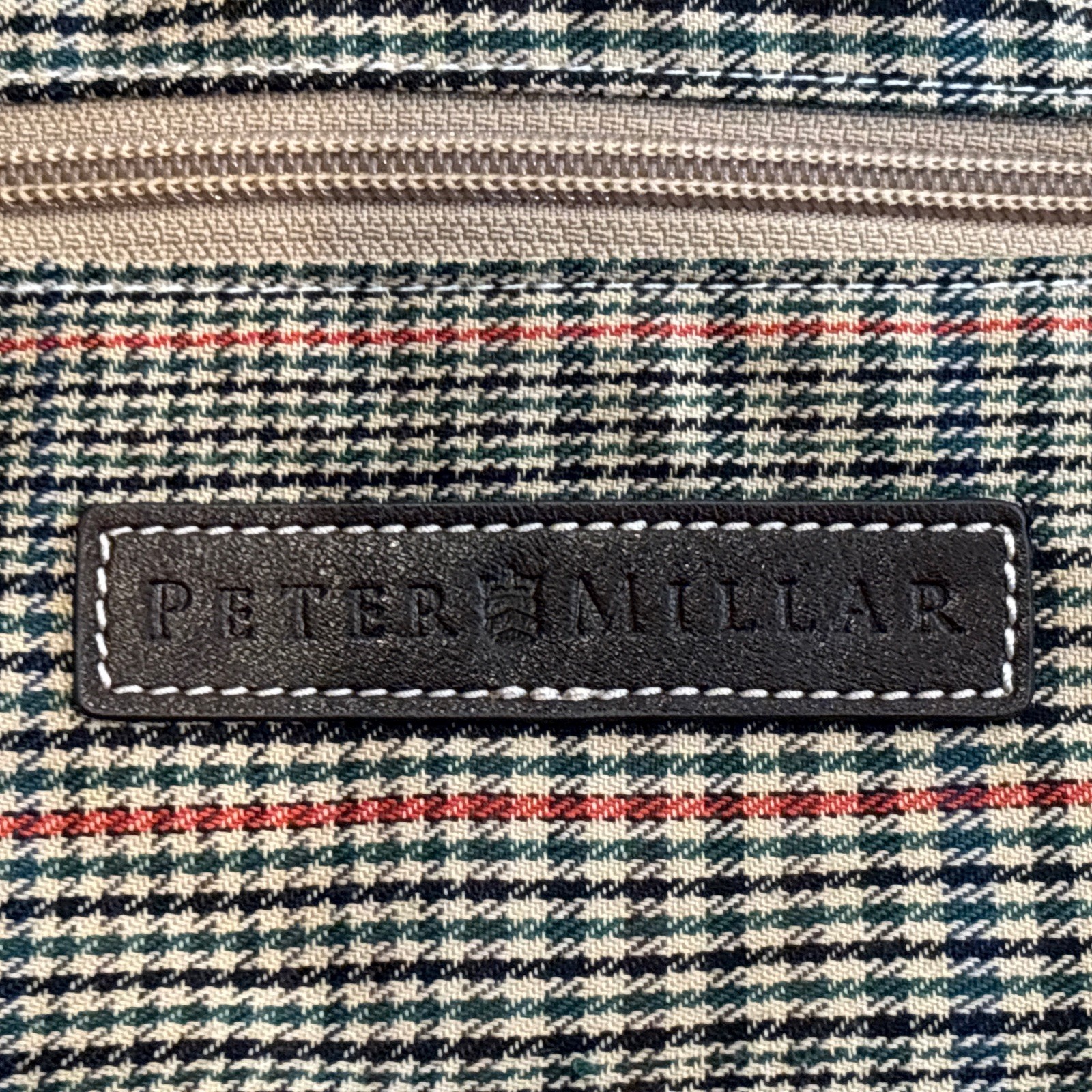 Peter Millar canvas garment bag- Baltusrol Embroidery Logo