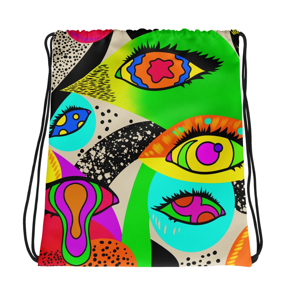 EyeCatch Drawstring Bag