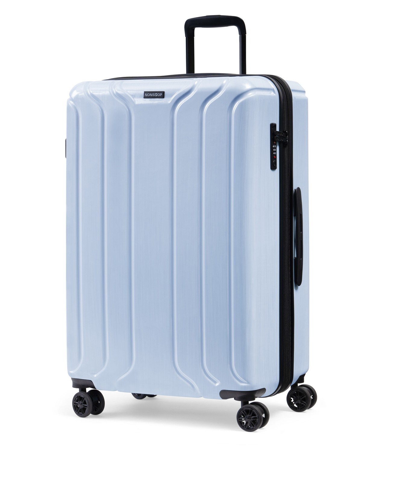 NONSTOP New York Luggage Expandable Spinner Wheels Travel Suitcase 3 Piece U2