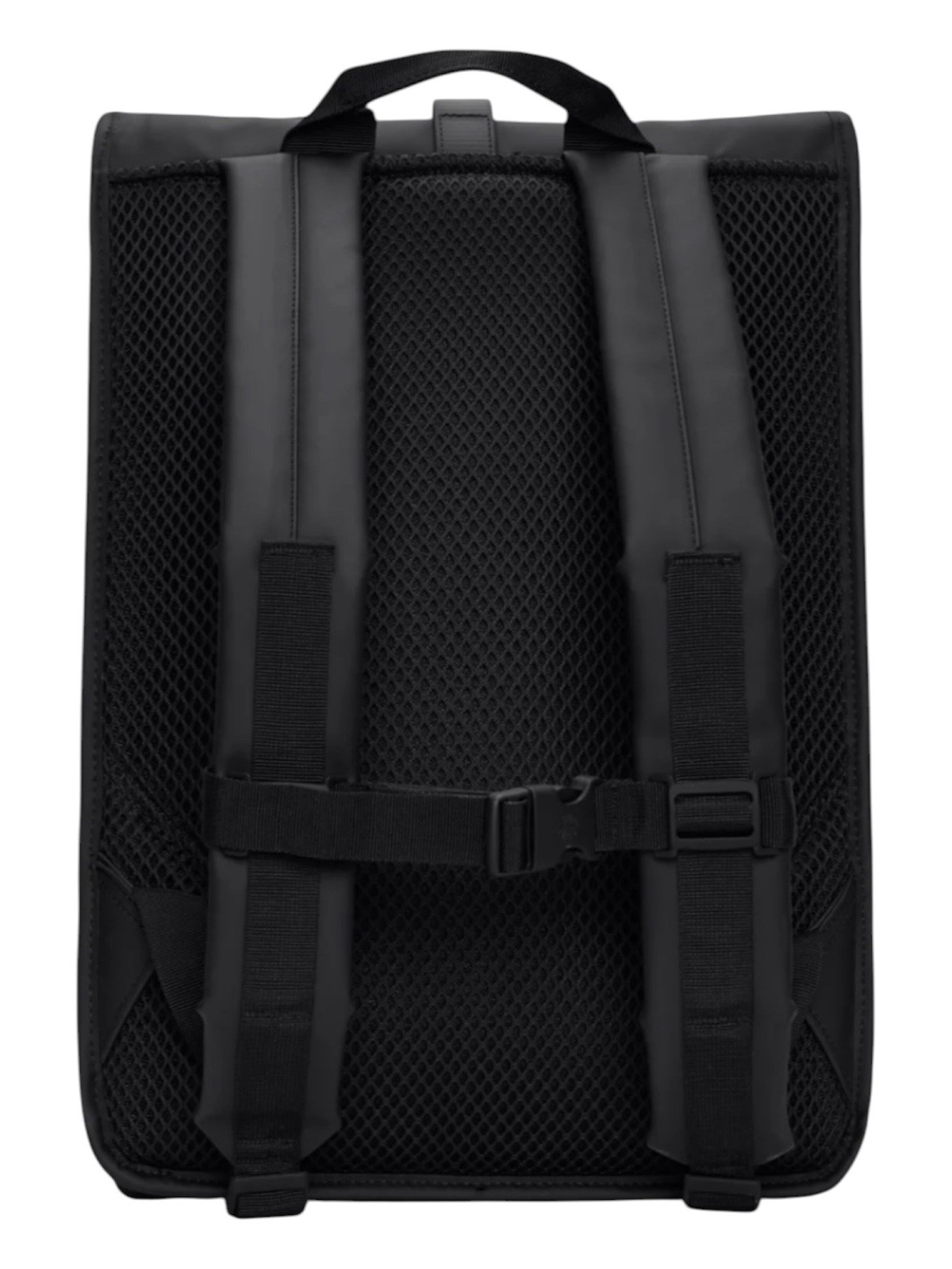 Rains Rolltop Rucksack Waterproof Backpack Bag Black New #13320 MSRP $140 Unisex