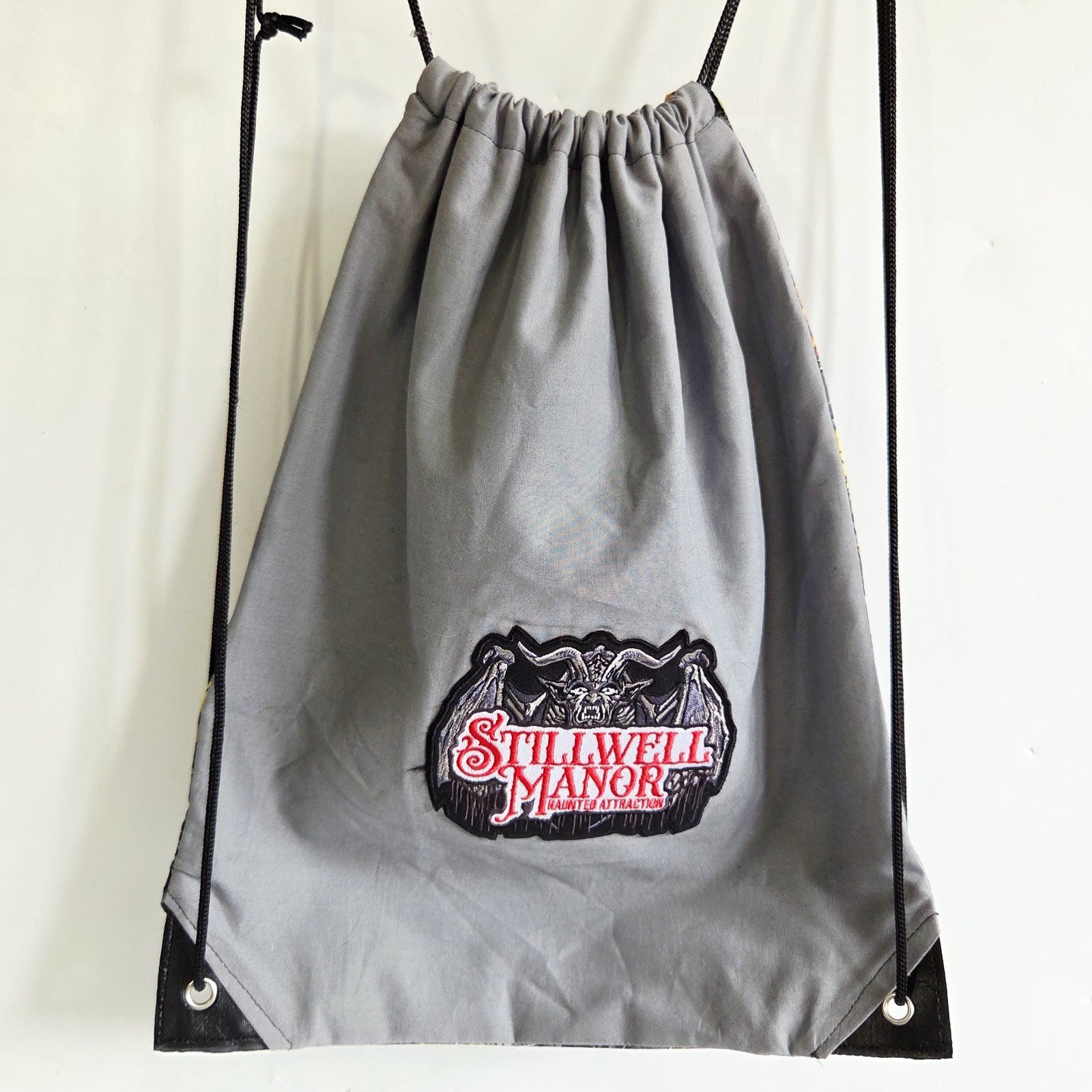 Stillwell Manor Haunted House Bag Drawstring Backpack Horror Halloween Indiana
