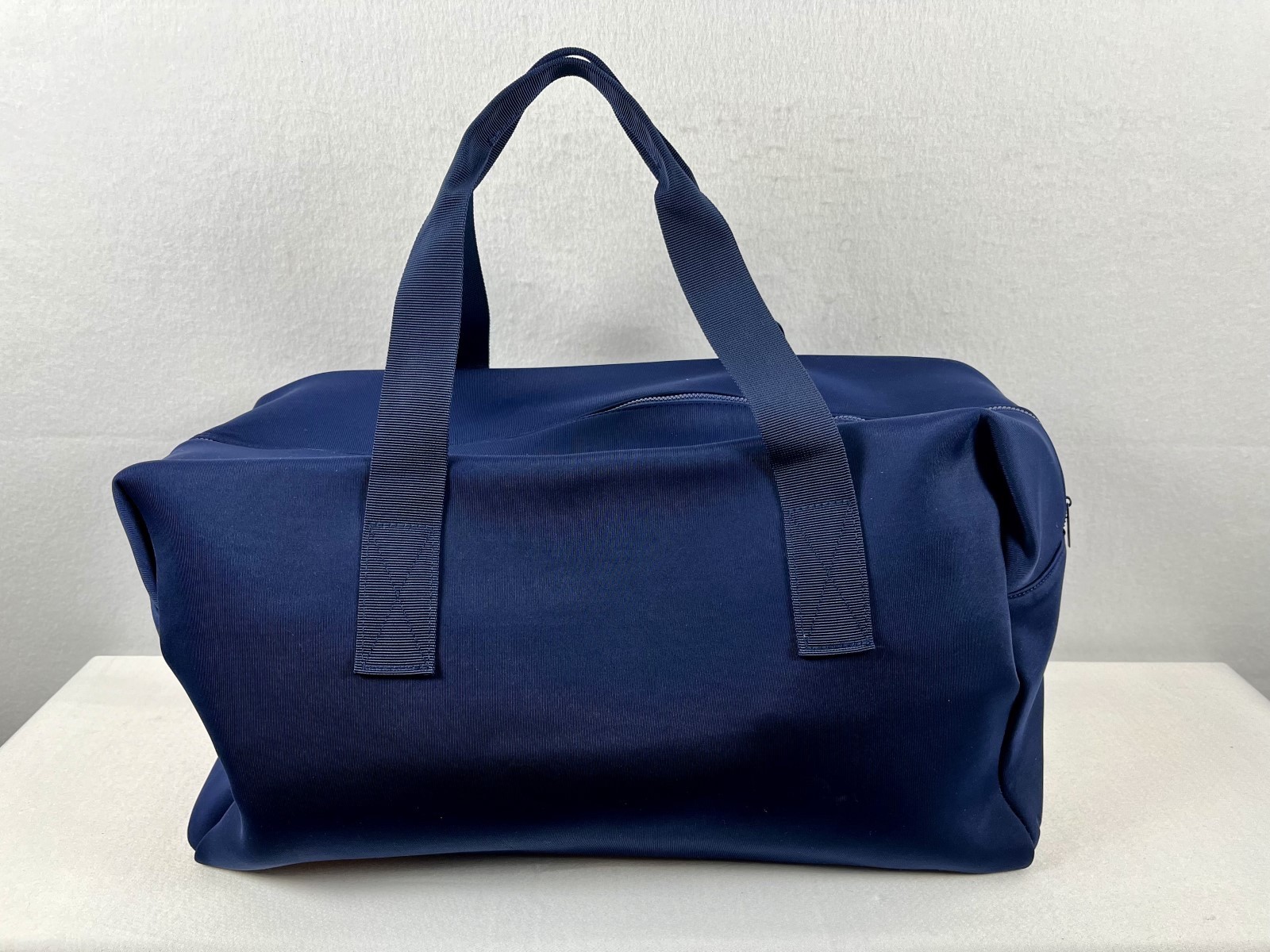 Carolina Herrera BAD BOY Duffel Bag Navy Blue Weekender Travel Gym Unisex