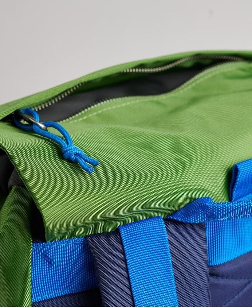 SUPERDRY Mens Vintage Toploader Backpack Bags GREEN