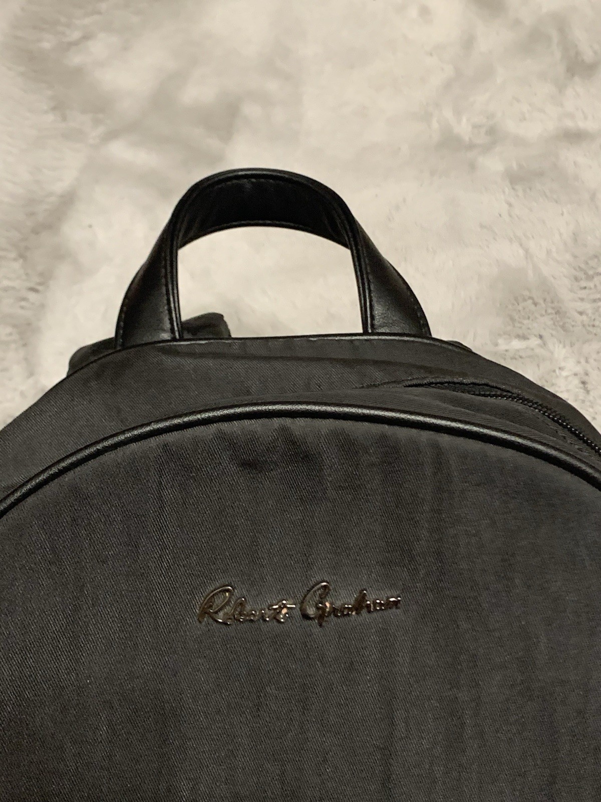 Robert Grahm Black Camo Skull Travel Backpack Bag Designer Rare