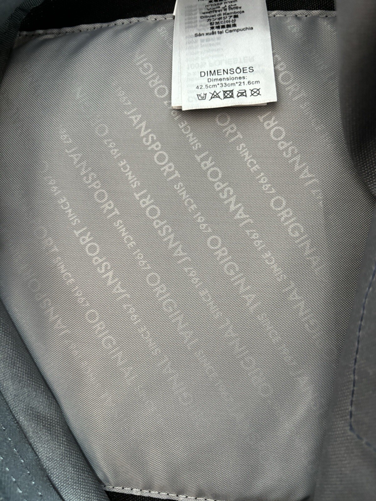 JanSport Super Break Backpacks – Grey