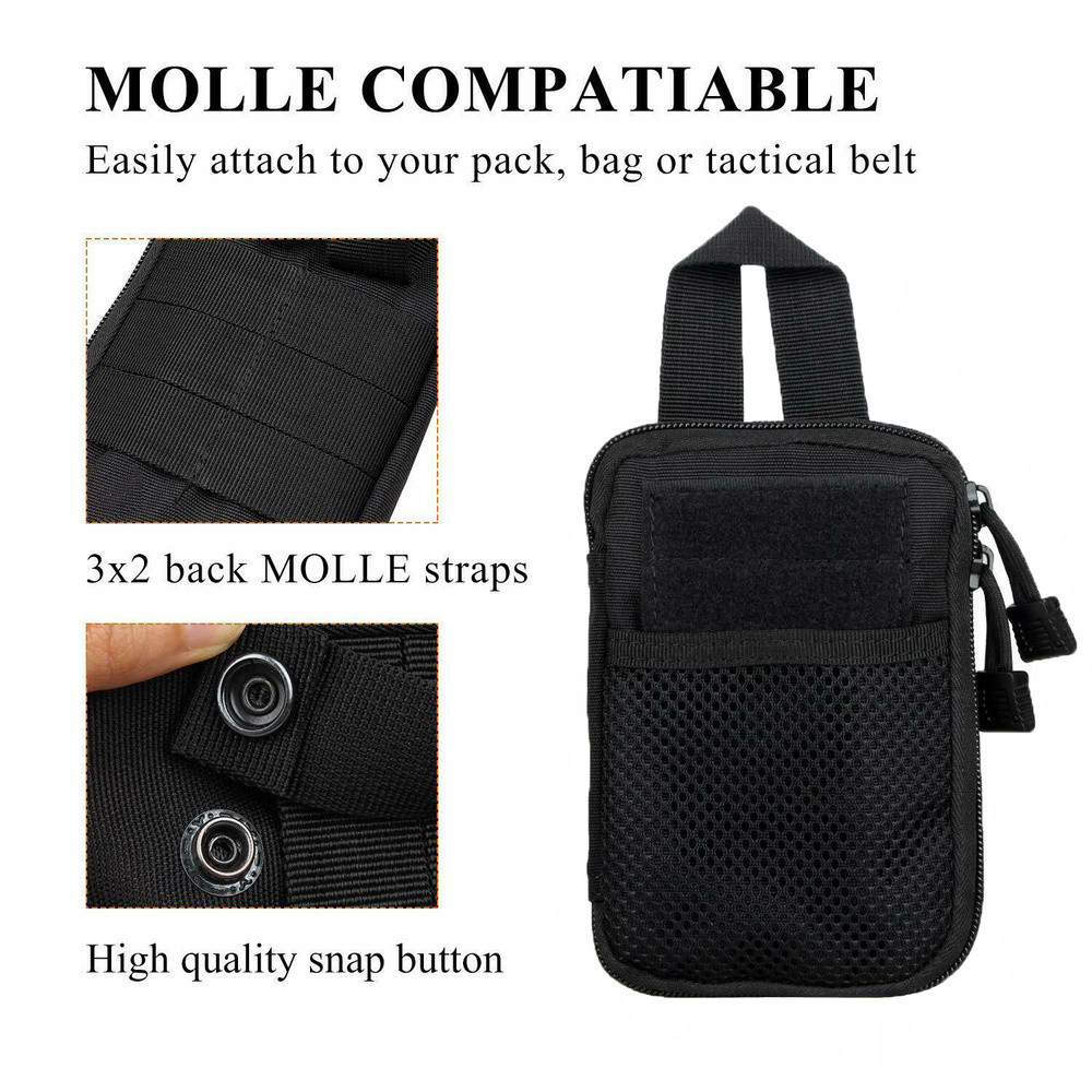 Tactical EDC Outdoor Molle Pouch Sports Hunting Pack Belt Storage Utility Bag US