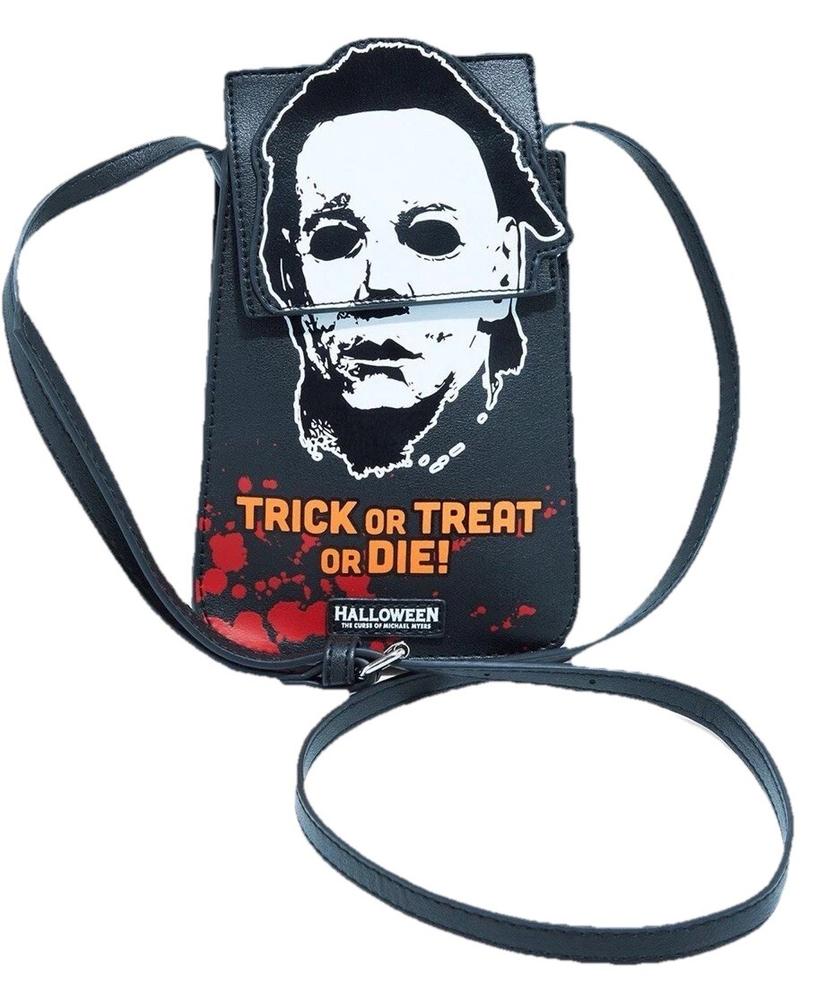 NEW Michael Myers Faux Leather Crossbody Bag Purse Trick Or Treat Halloween NWT