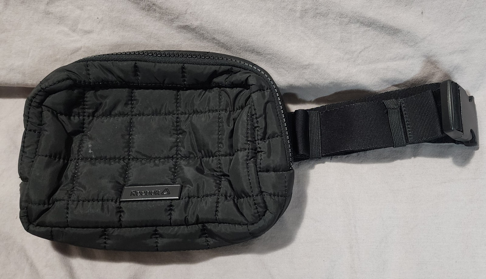 Reebok Black And Logo Sling Bag/ Hip Bag/ Fanny Pack