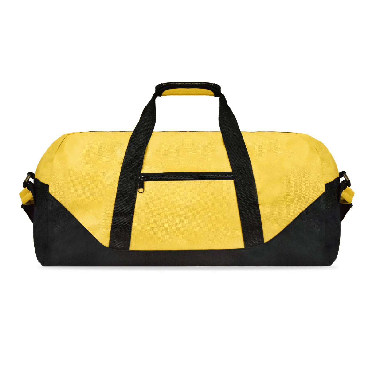 DALIX 21″ Sling Duffle Duffel Ditty Bag Sports Gym Bag Travel Yellow Gold