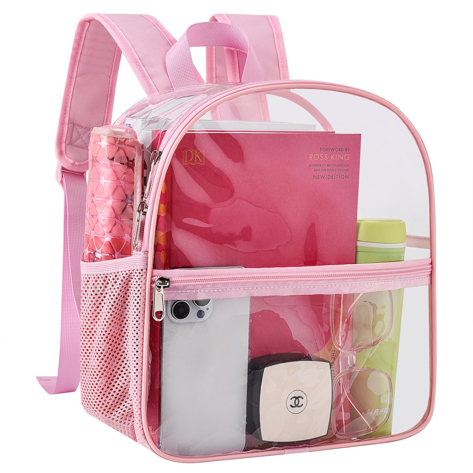 Clear Backpack for Stadium Events Stadium Backpack Waterproof 12x6x12 Clear B…
