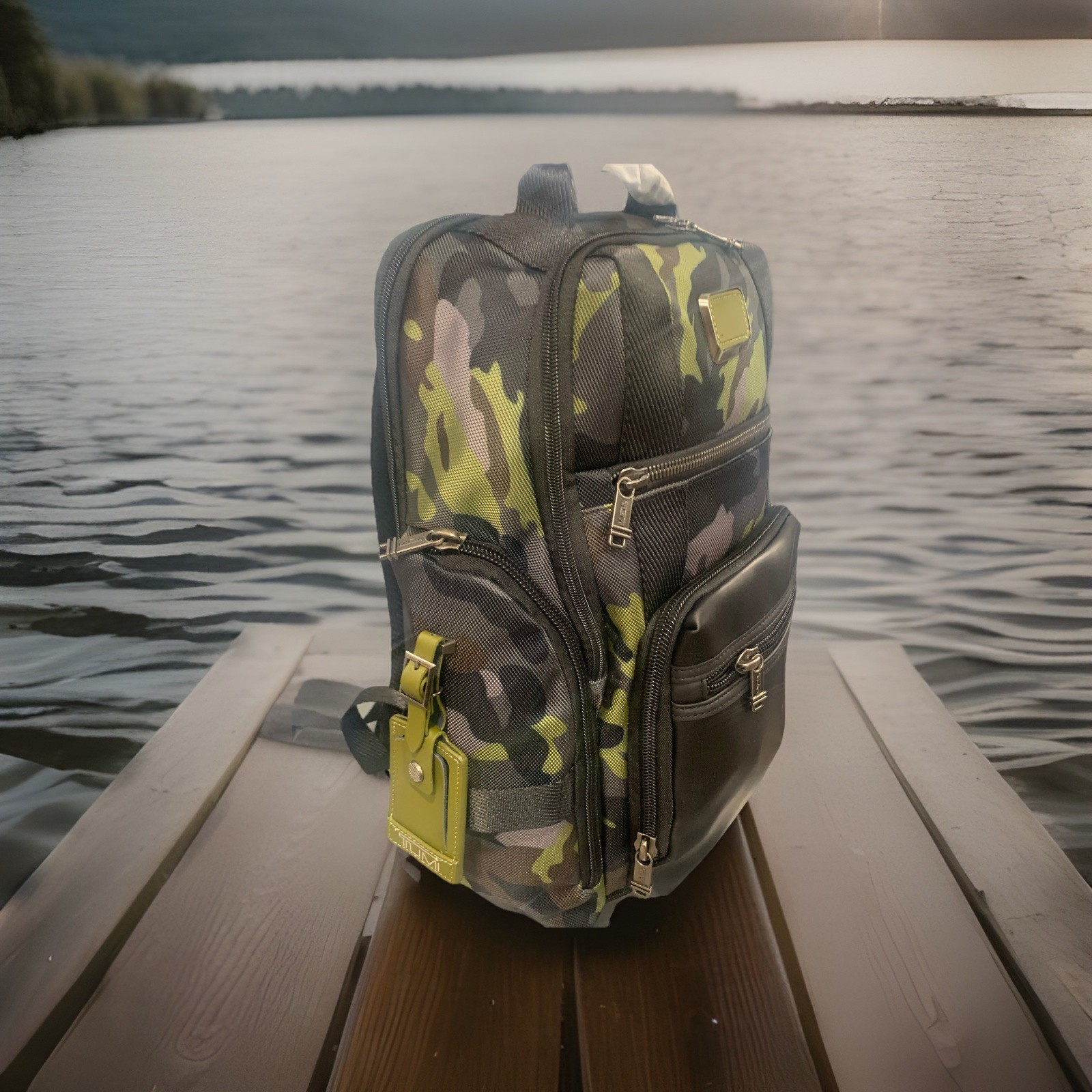 Tumi Alpha Bravo Sheppard Deluxe Backp-limited Edition Camouflage Color.