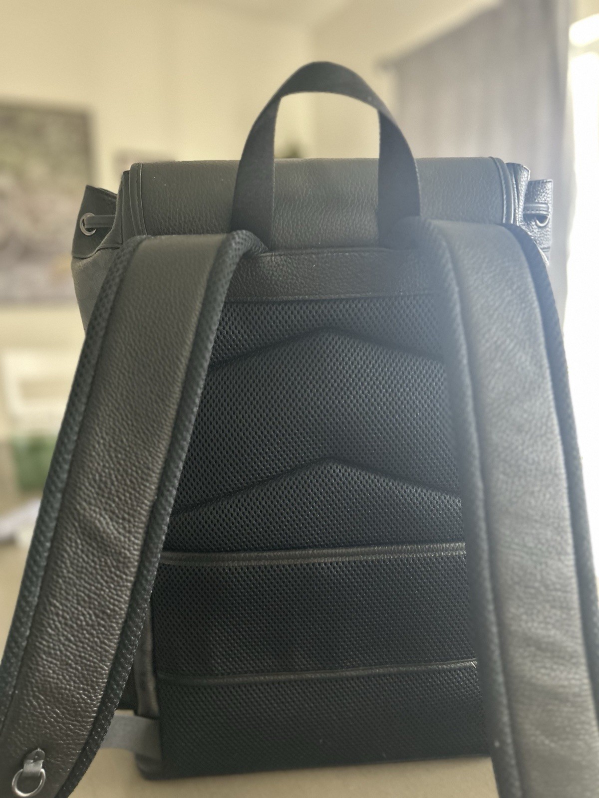 Limited Coach MEN Sprint Backpack In Signature Canvas With Patches CY818 – Used