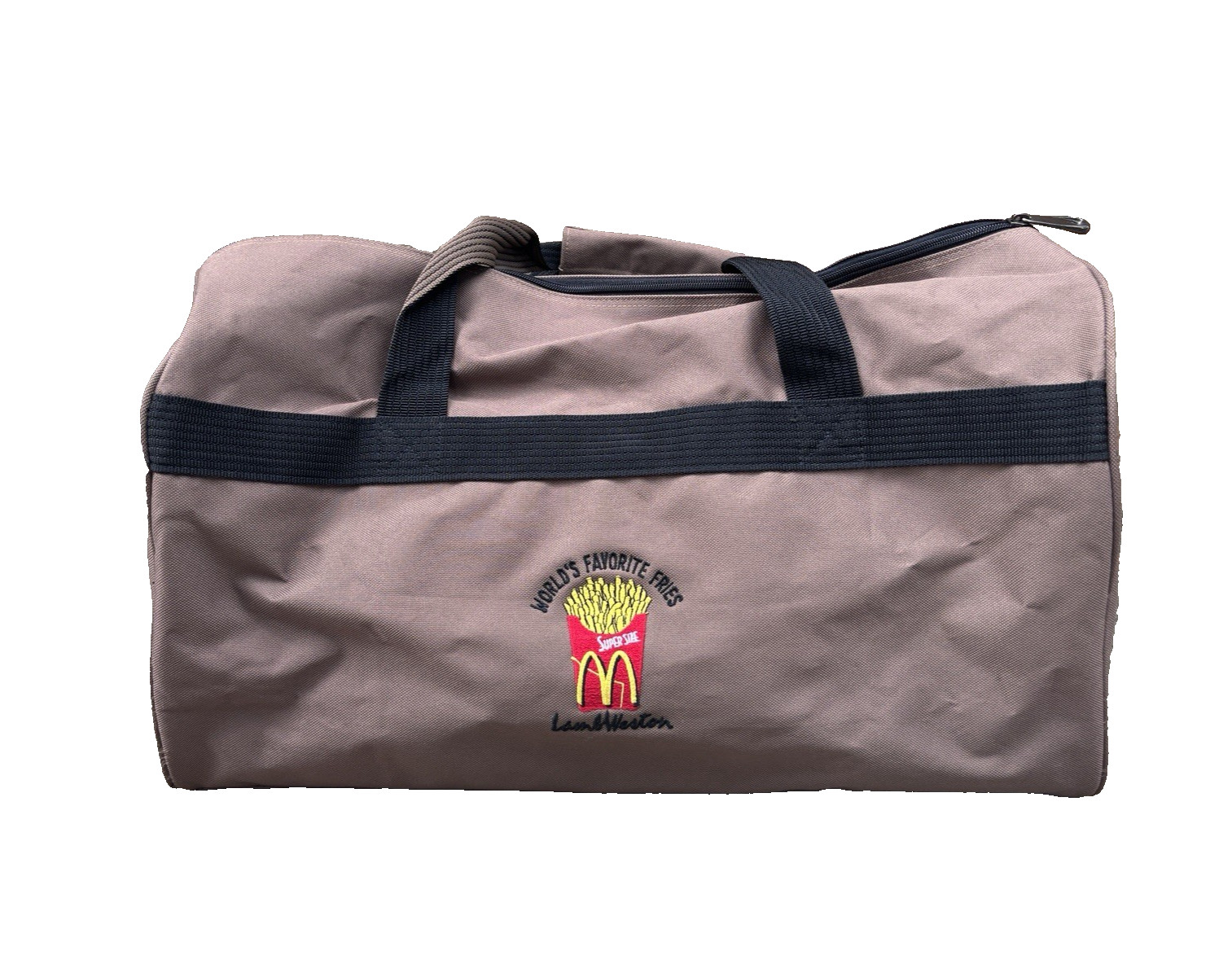 Vintage McDonalds Employee LPGA Championship Gym Duffle Bag Super Size
