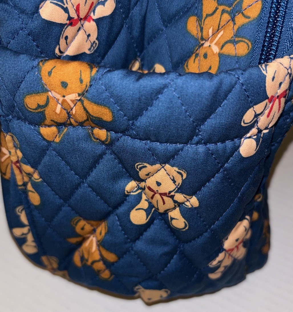 Vera Bradley Cotton Bancroft Backpack Bunch of Bears Teddy Bears NWT