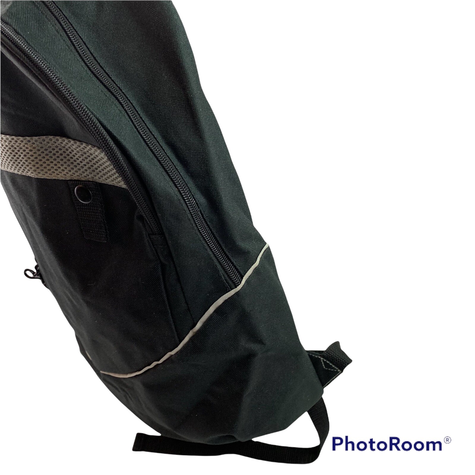 Leed’s Epsilon Backpack Black Nylon Golf Pack (without Logo) 17×13.5×6”