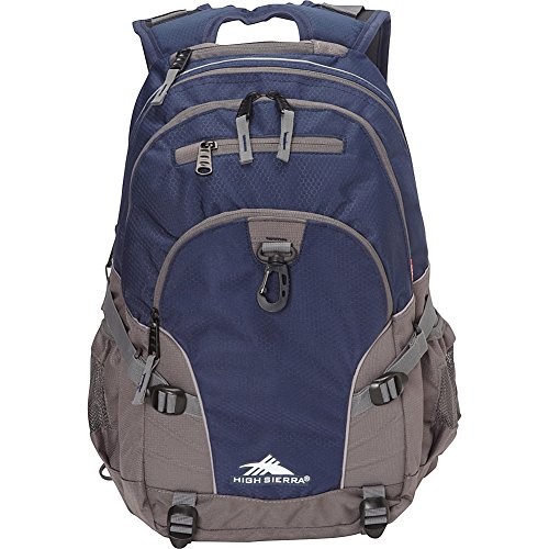 HIGH SIERRA LOOP BACKPACK, TRAVEL, WORK BOOKBAG, TABLET SLEEVE, – 32646-8561