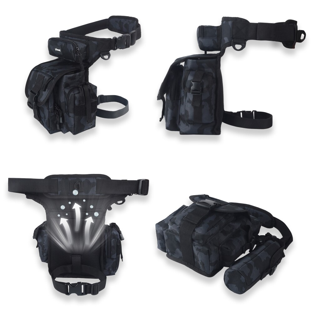 Tactical Molle Drop Leg Bag Military Thigh Hip Pack Hunting Bag Waist Bag Pouch