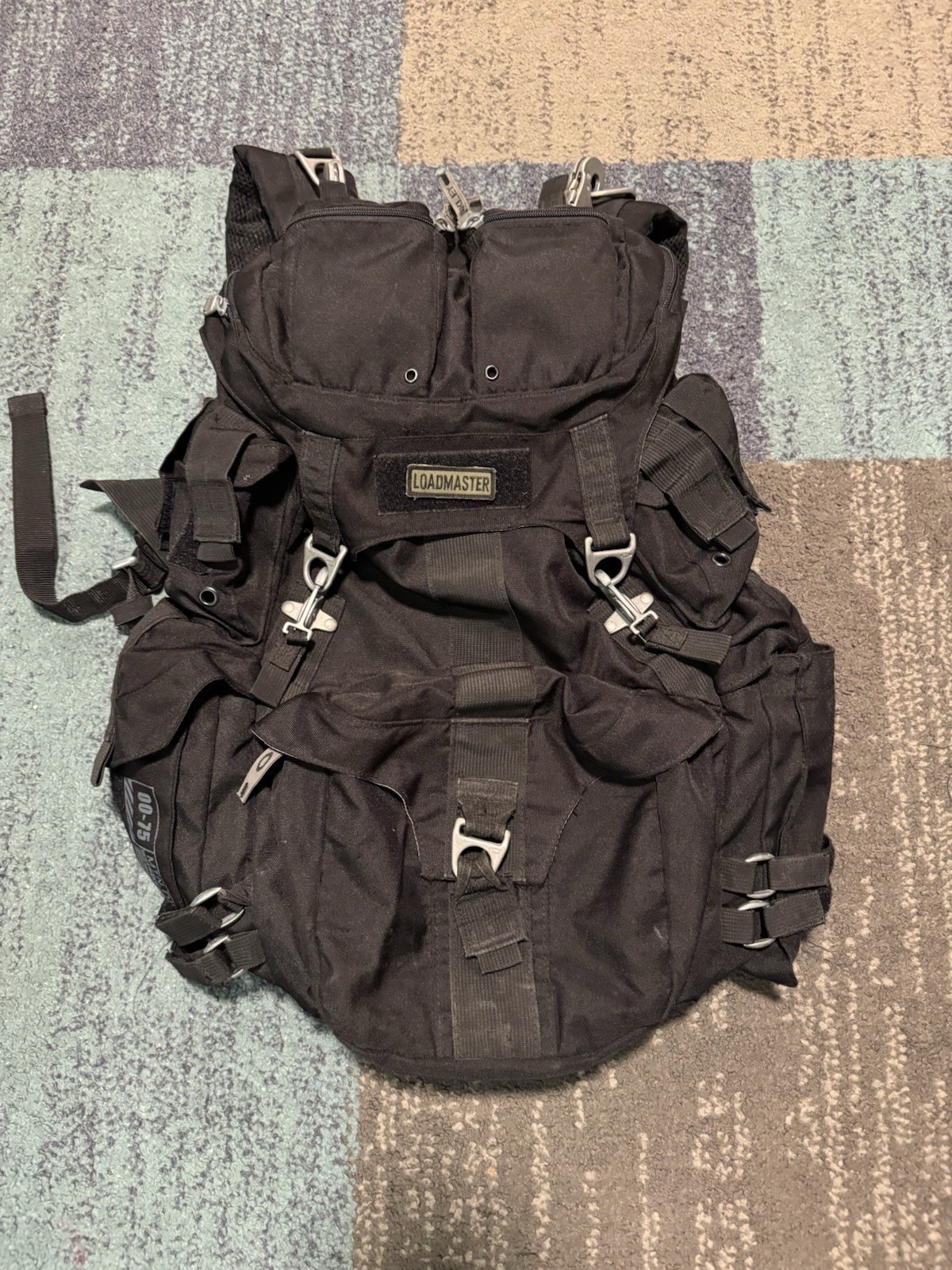 VTG Oakley AP Pack Backpack Tactical Field Gear SI Mountain Div Black Y2K Rare
