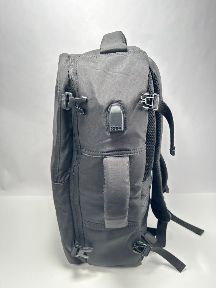 Taygeer Travel Laptop Backpack 35L Airline Approved USB Port 15.6in Black Carry
