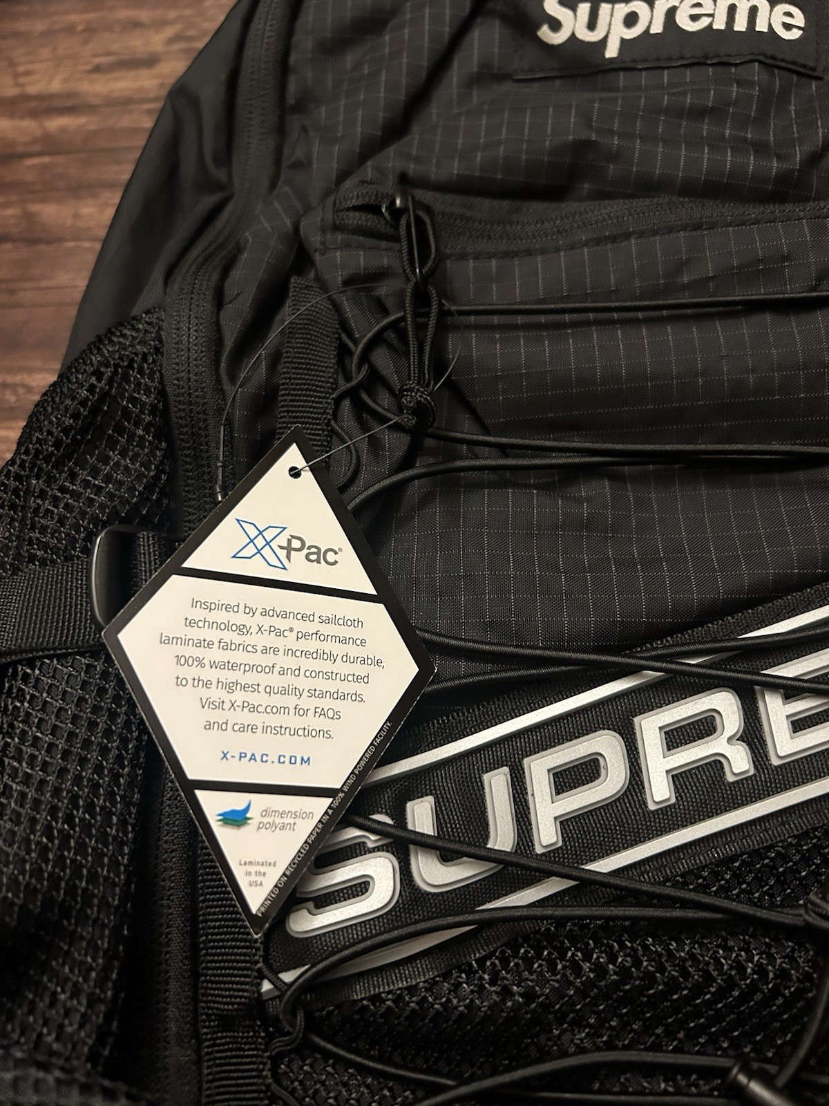Supreme FW23 3D Logo Backpack Black