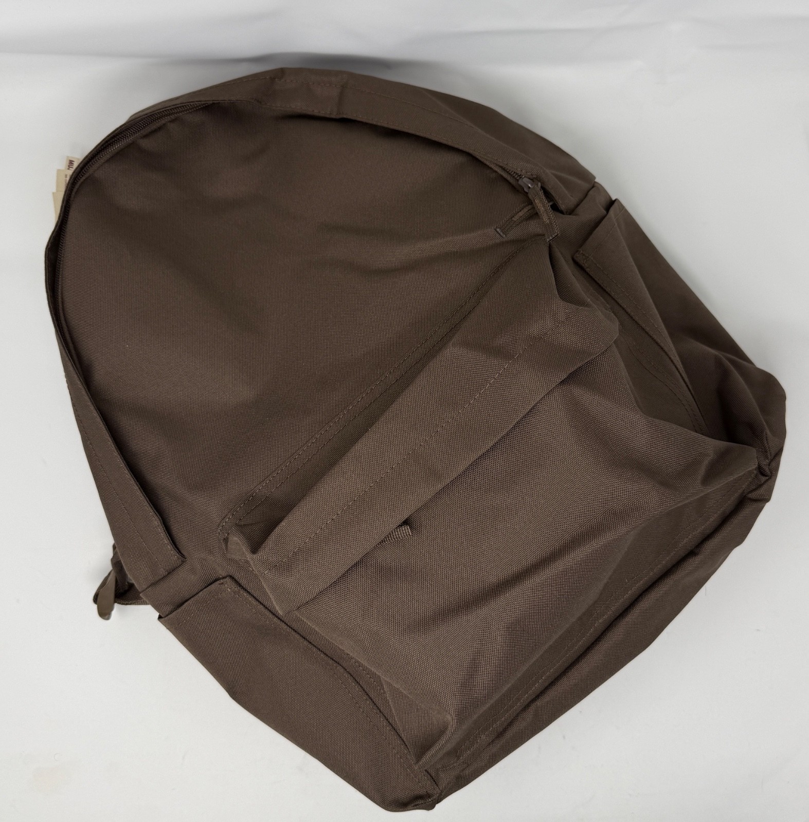 MUJI Less Tiring Backpack 20L Mocha Brown NWT Shoulder Load Reducing Water Repel