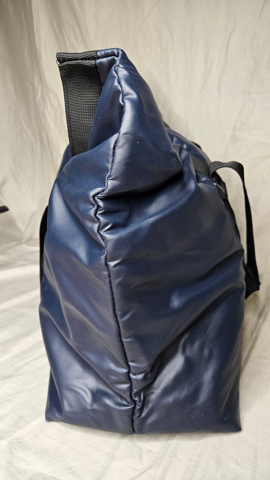 Hugo Boss Bottled Infinite Weekender Duffel Bag Navy Blue Travel Carry On NEW