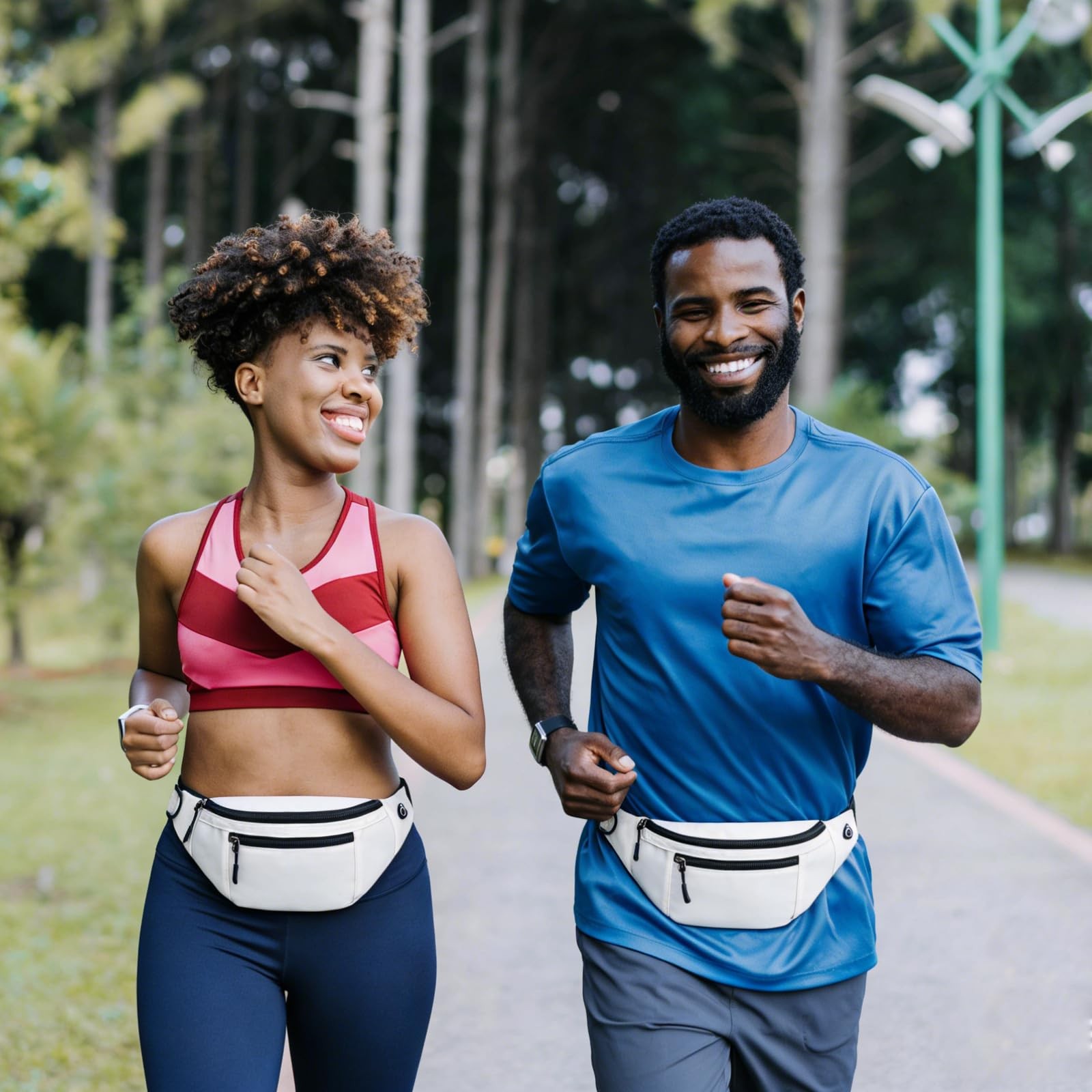 Fanny Pack Men’s & Women’s – Waterproof Waist Bag for Travel, Everyday & O…