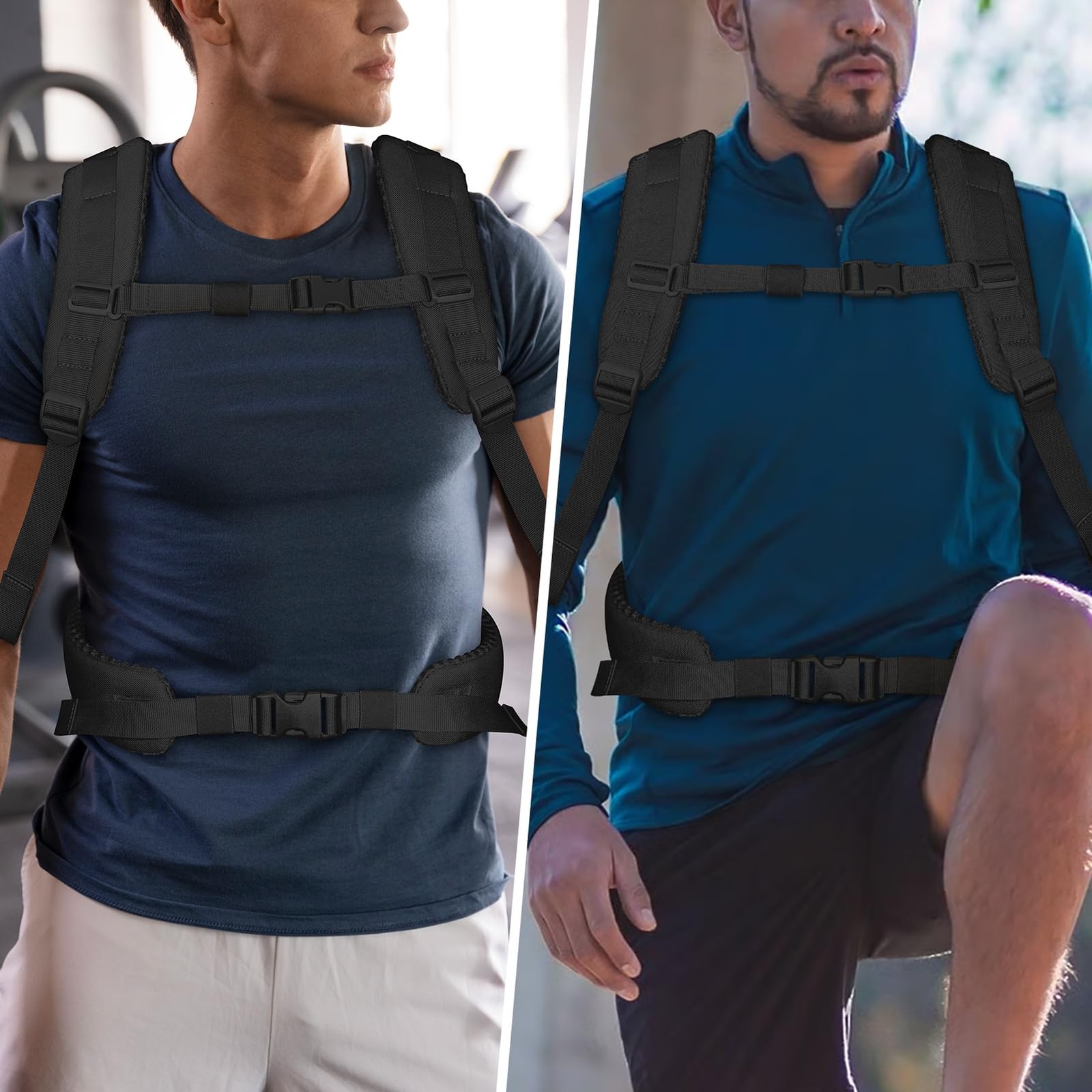 Enhanced Rucking Backpack with Weight Plate Holder & Breathable Design
