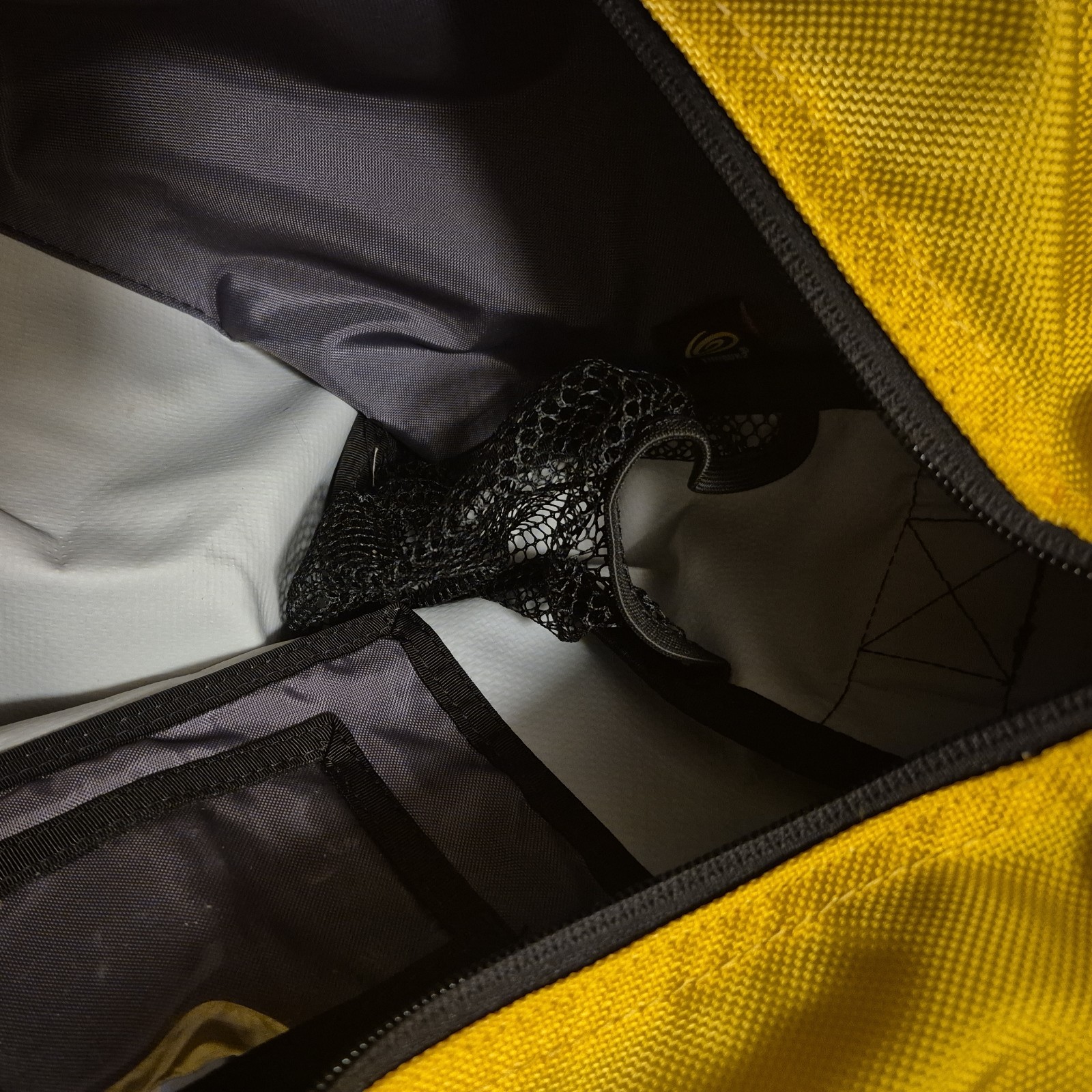 Vintage Timbuk2 Multi-Way Carry Duffel/Gym/Cargo Bag | Yellow | Ballistic Nylon