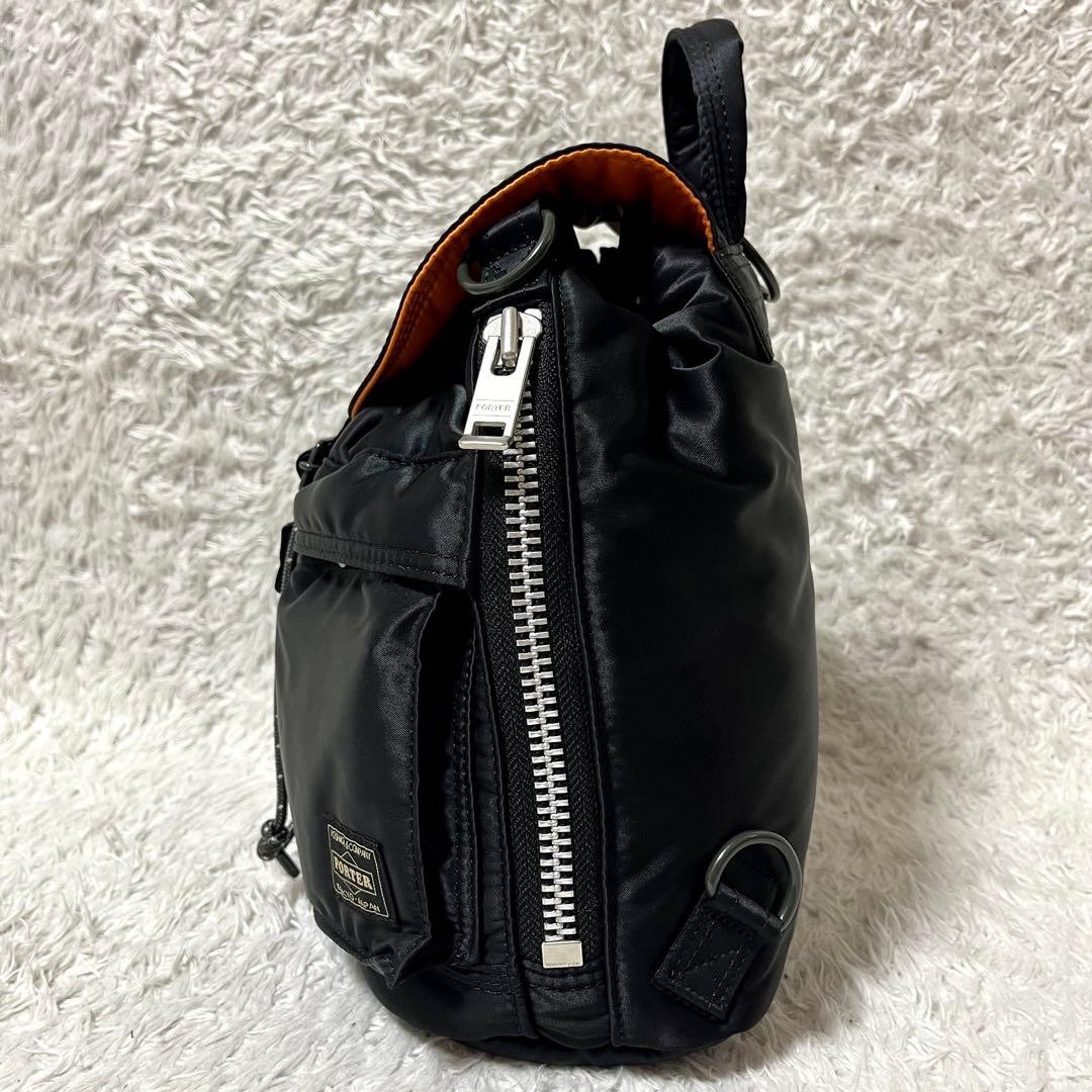 Authentic Yoshida Kaban PORTER 3-Way Backpack Nylon Black 22cm x 23cm x 13cm