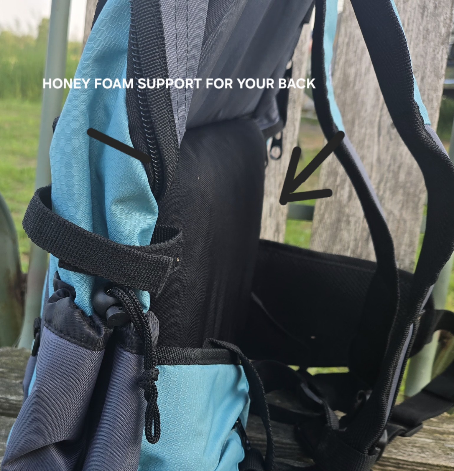 Tranquility Mountain 37 Liters Balance Pak Joey Bee Trekking Hiking Backpack 18′