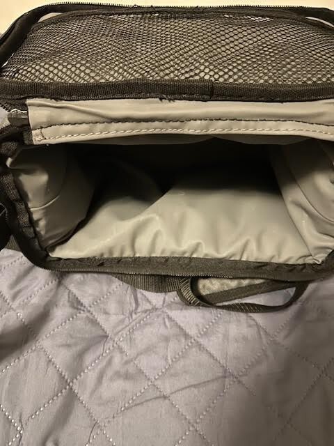 Cabela’s Soft-Side Bag, Charcoal Gray with Black Trim