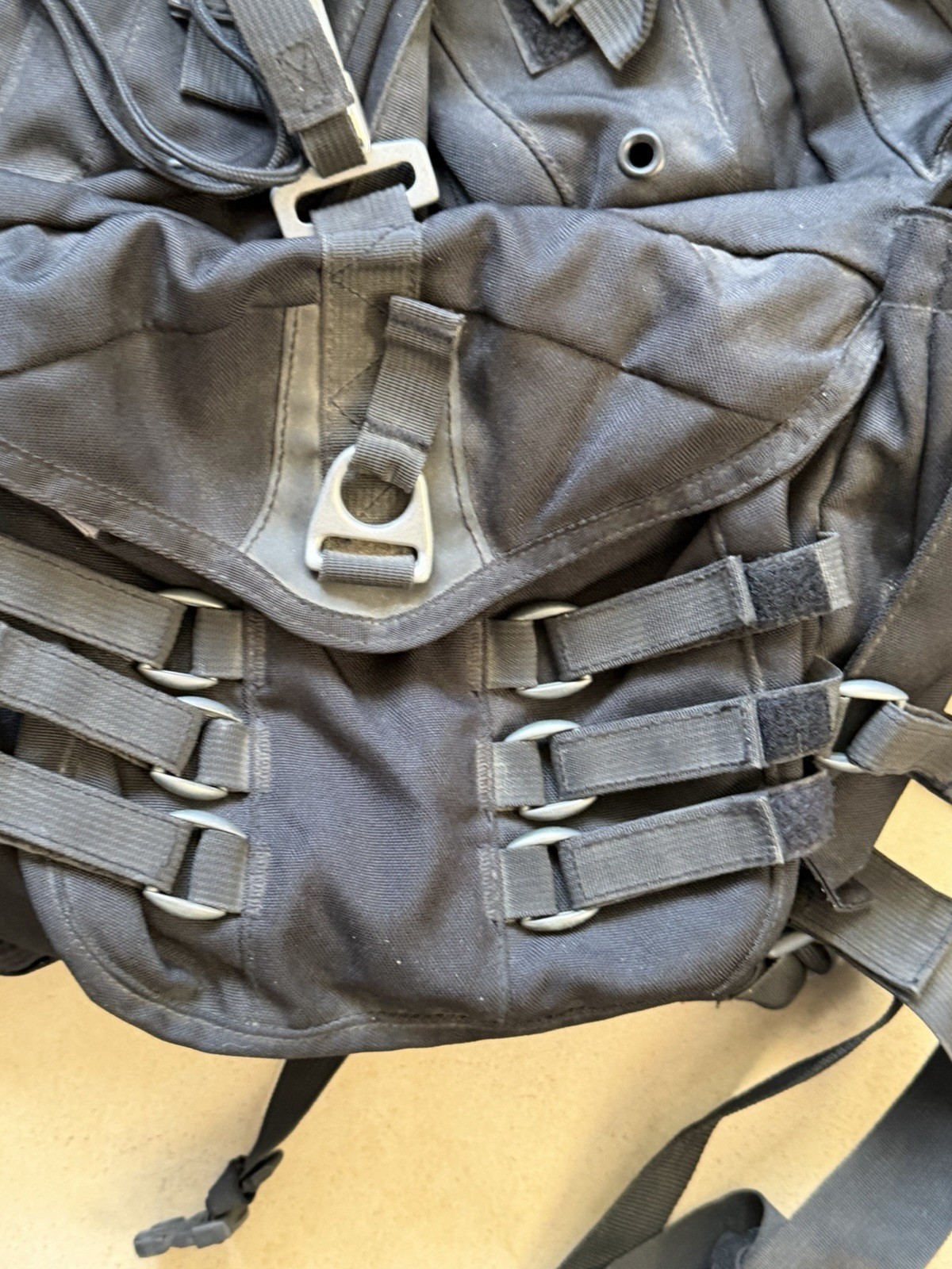 VERY RARE! Oakley AP Mechanism Backpack Black Vintage Tactical Field Gear