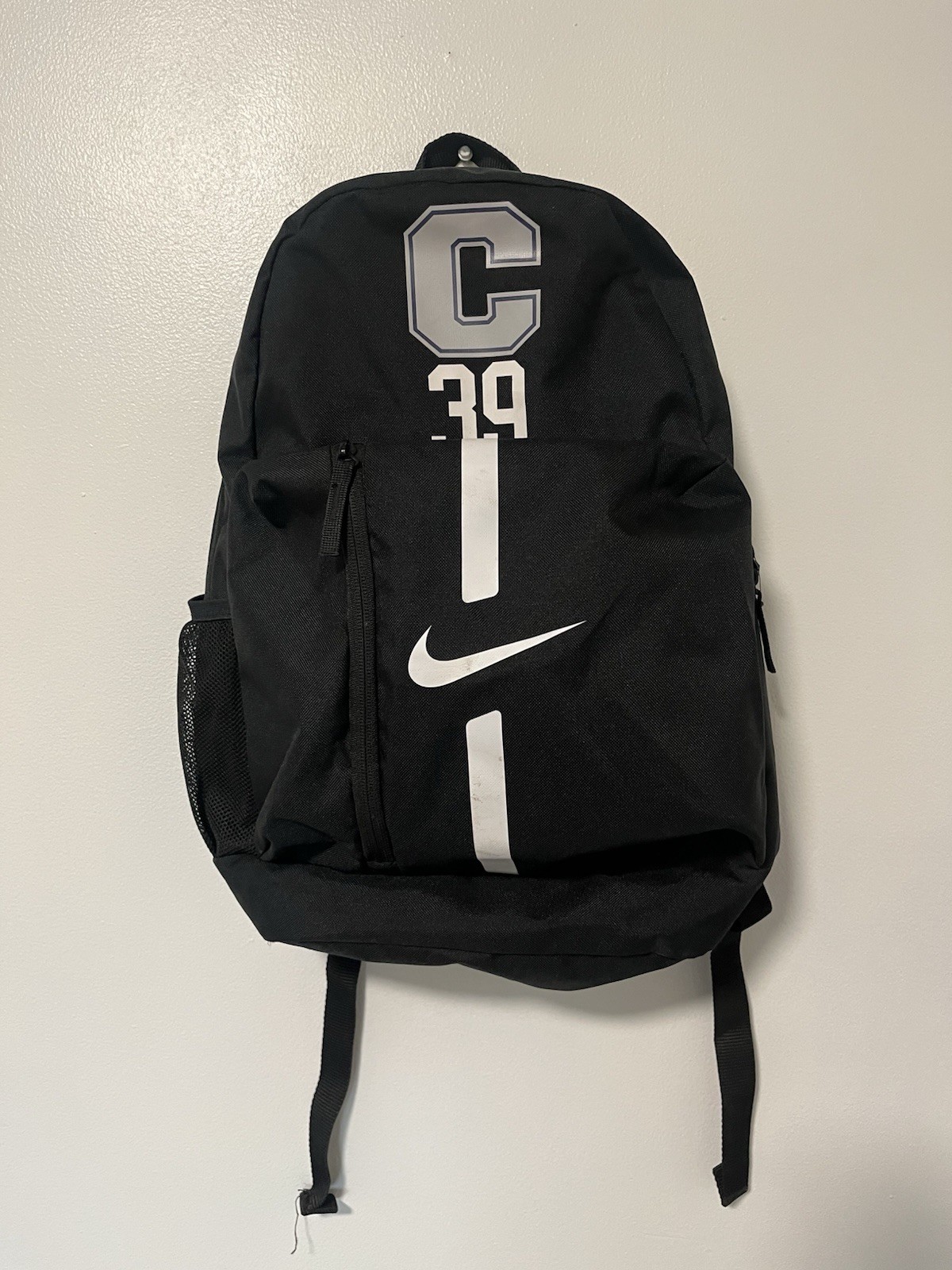 Nike Backpack black C 39 Sport RN56323 CA05553 100% Polyester