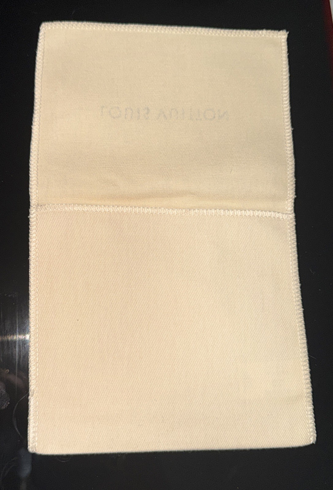Authentic LOUIS VUITTON Small Wallet DUST BAG 6 X 5 Inches.