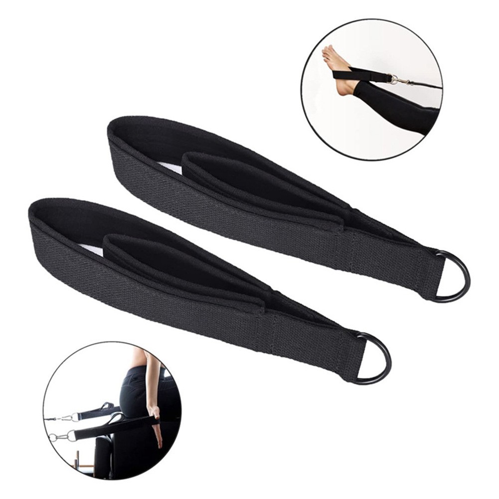 Pilates Foot Hand Strap Stretching Wrist Strap Polyester Cotton Webbing