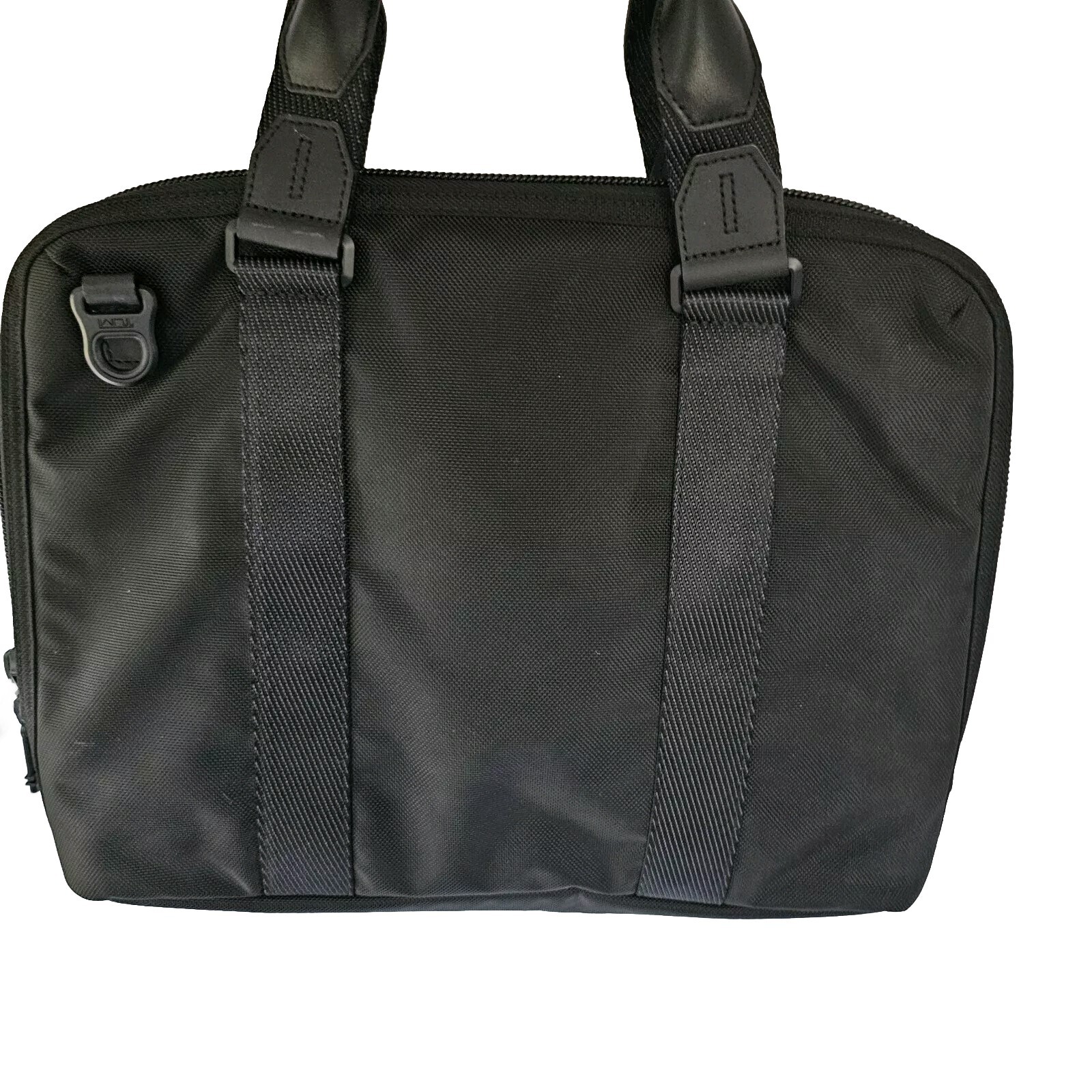 Tumi Alpha Bravo Ballistic Charleston Compact Briefcase Laptop Bag No Strap