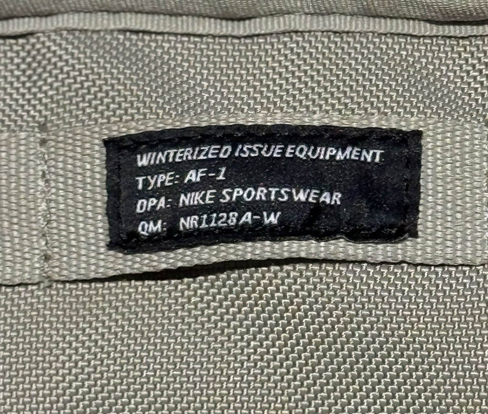 Nike AF-1 Tote Bag Clay Color Equipment Zip Gym Bag