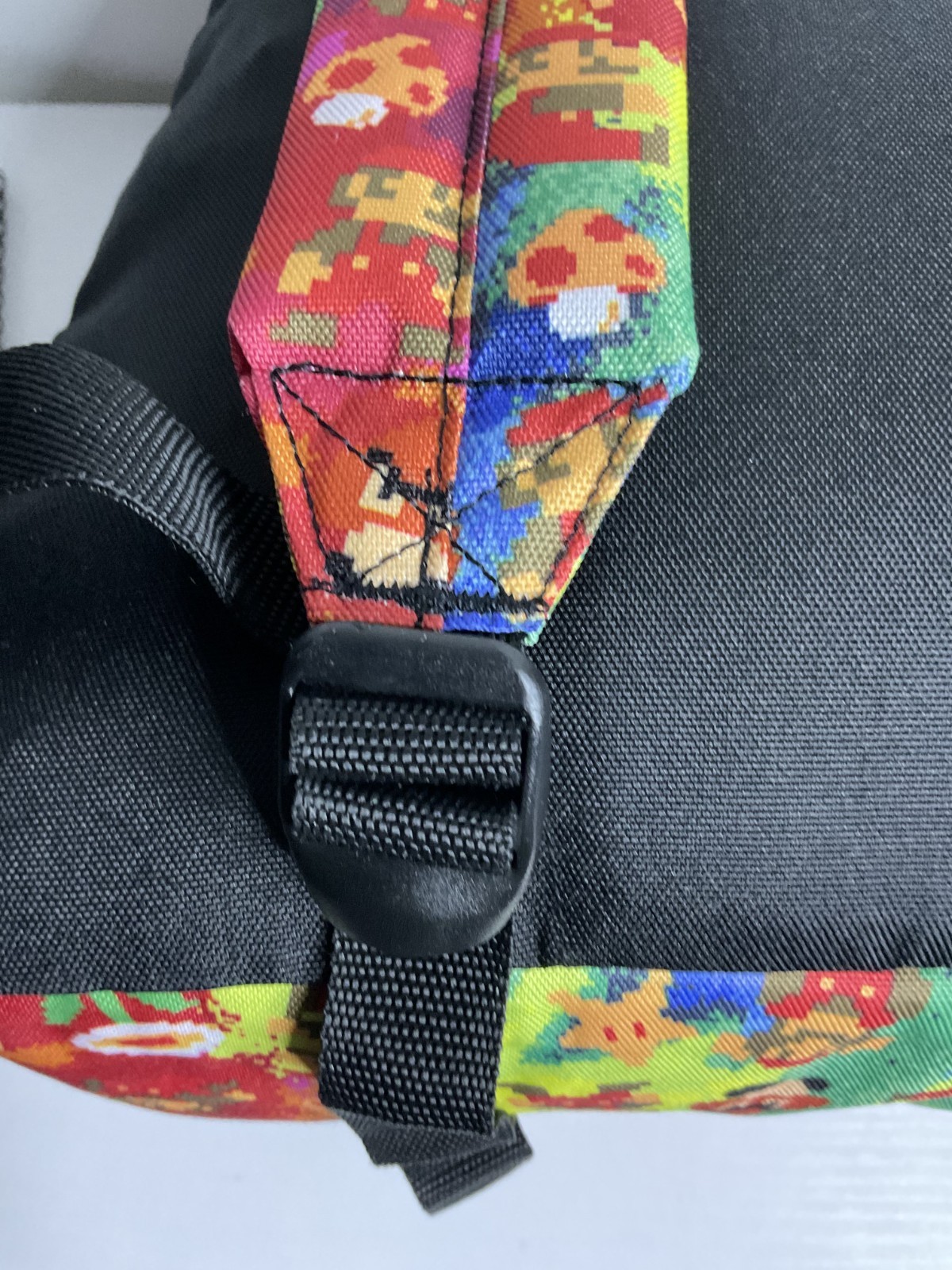 Vans X Nintendo Super Mario Bros Old Skool II Backpack 8 Bit Print