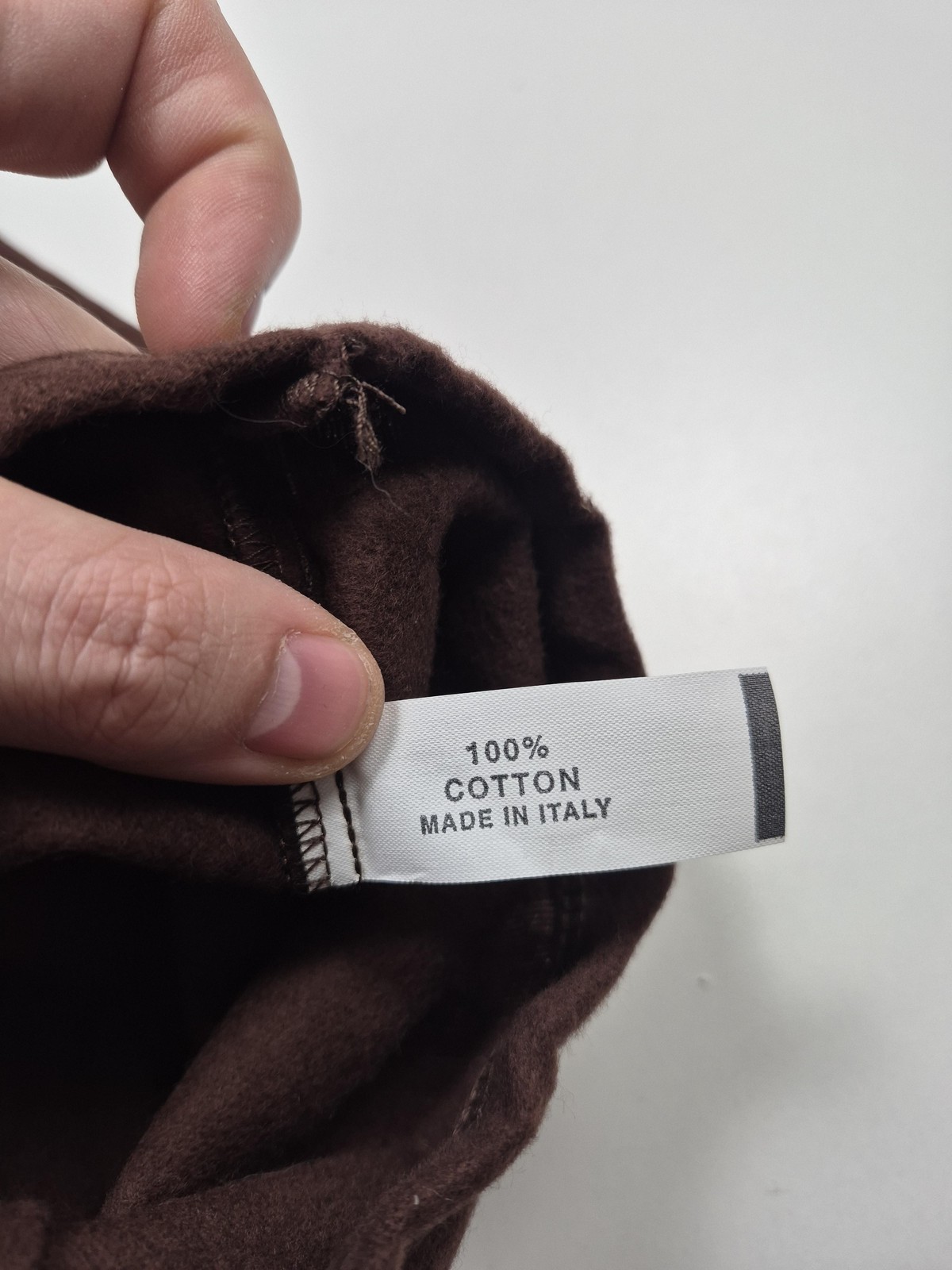 Johnston & Murphy Dust Bag Men’s Brown Drawstring Shoe Dust 2 Pieces Italy