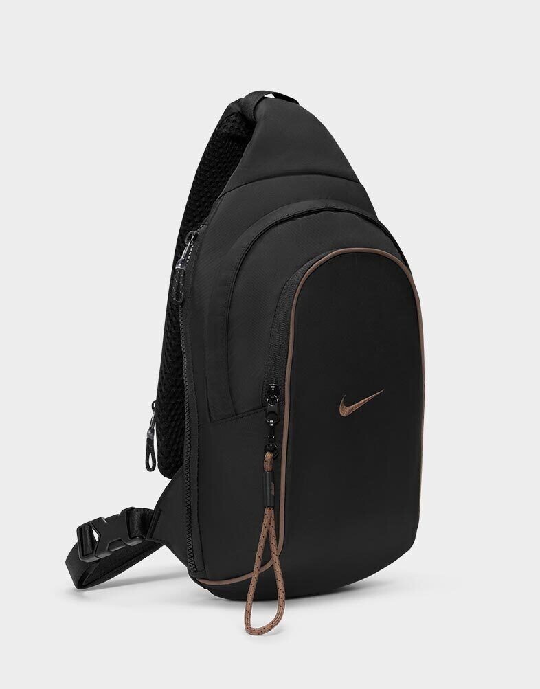 Nike DJ9796-010 Essentials Sling crossbody Bag Unisex Sport Pack Black nwt