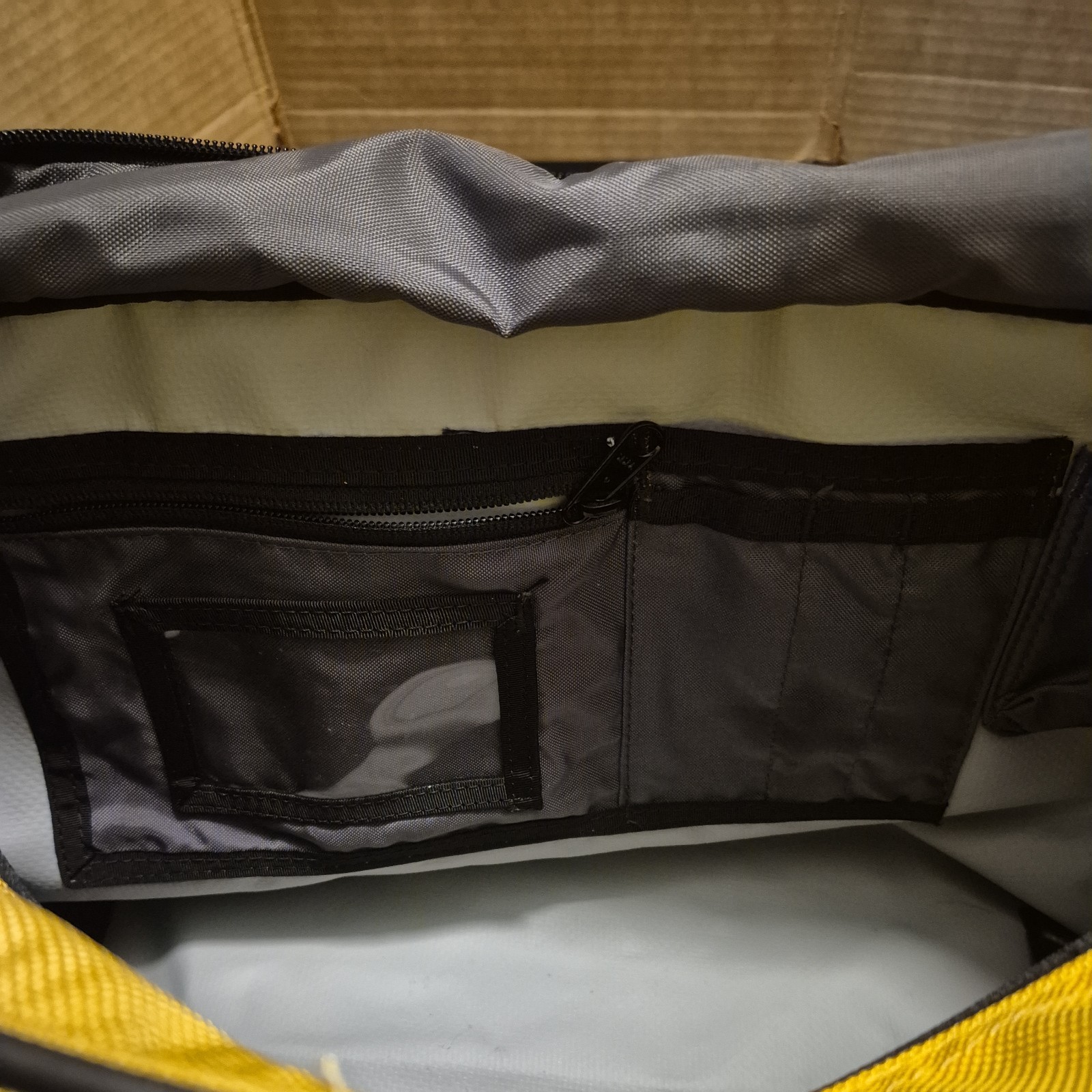 Vintage Timbuk2 Multi-Way Carry Duffel/Gym/Cargo Bag | Yellow | Ballistic Nylon