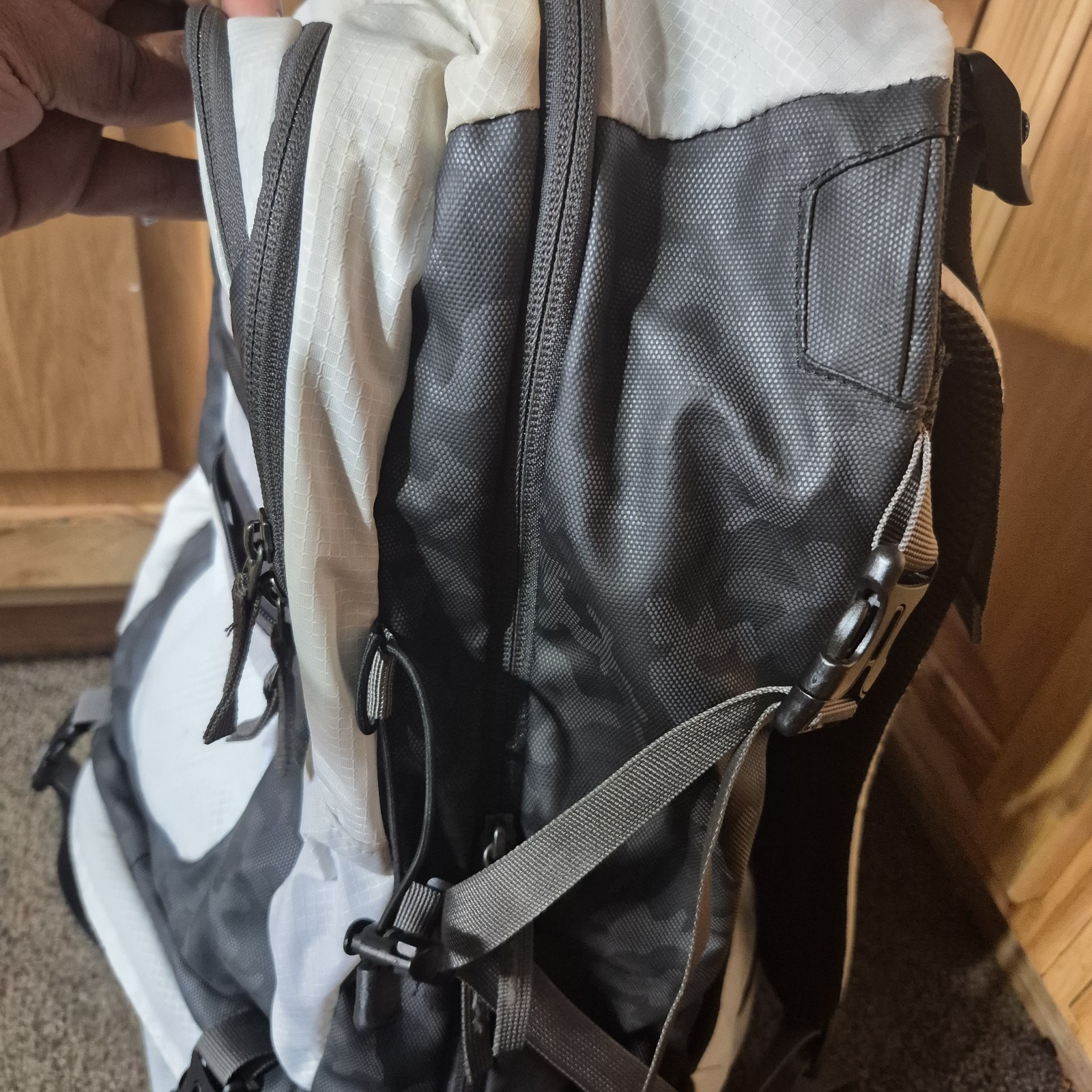 READ RUDIS Genesis Wrestling Gearpack IV 35L Backpack Bag White With Rain Cover