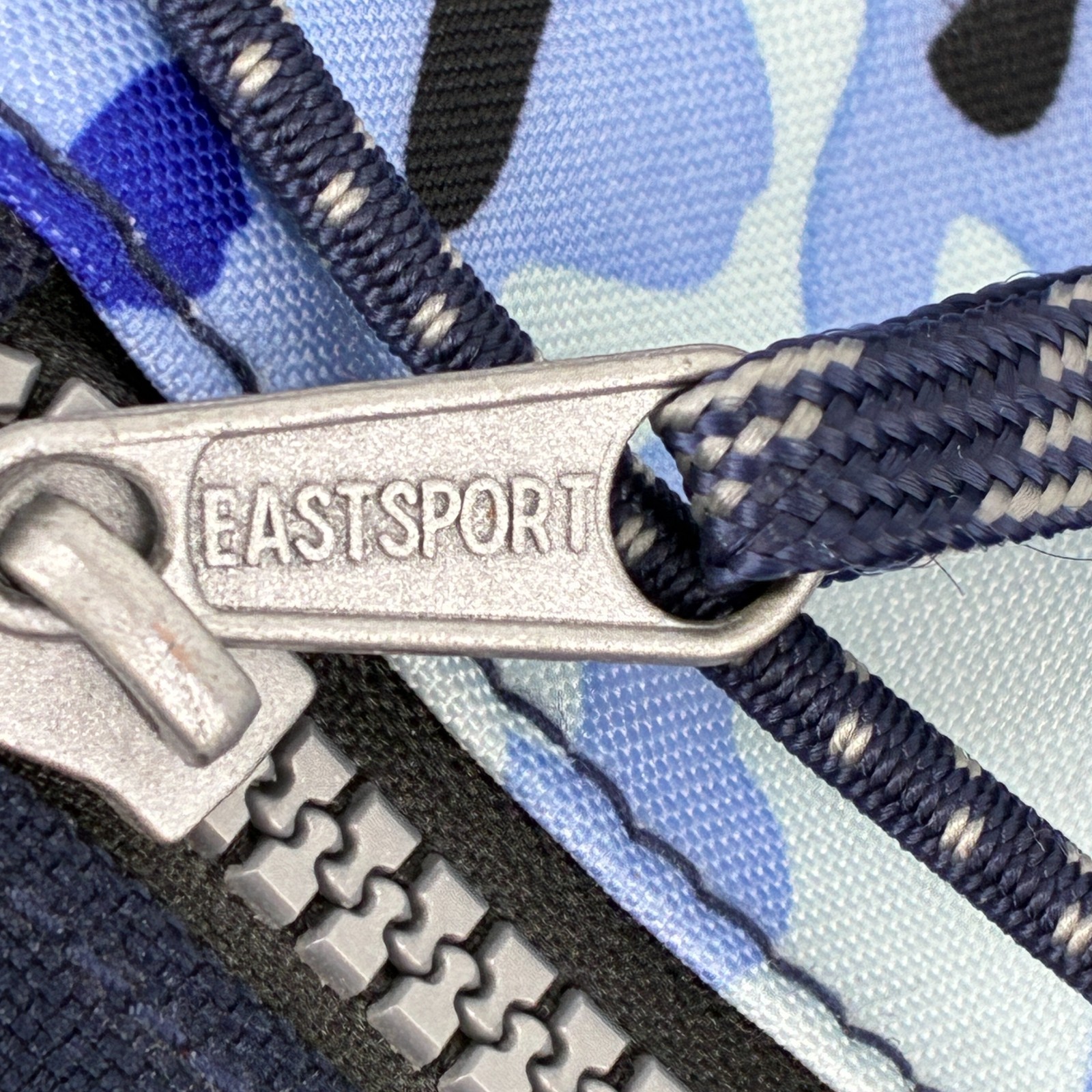 Eastsport Backpack Blue Camouflage Laptop Compartment