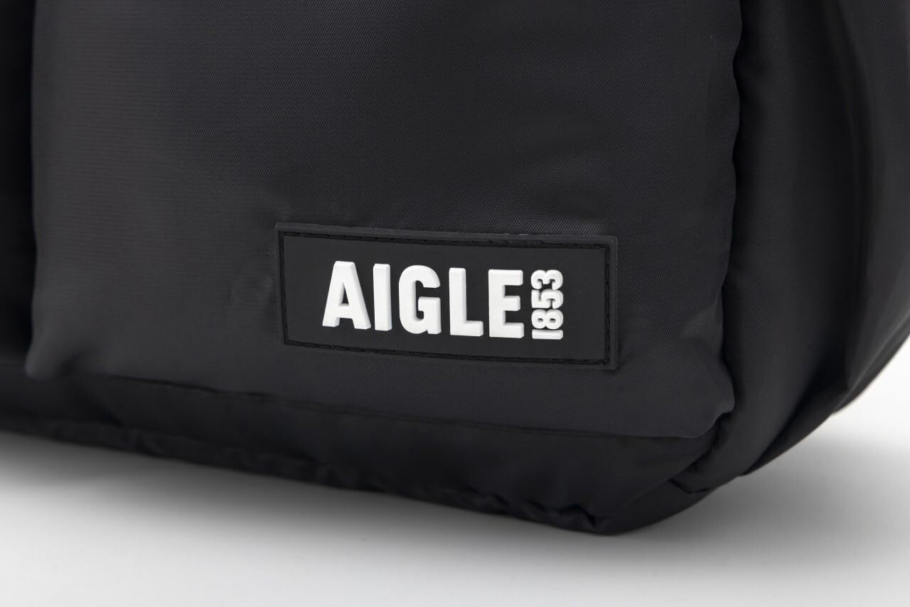 AIGLE TOWN Outdoor Shoulder Bag Book w/charm Black Japan 2025 New