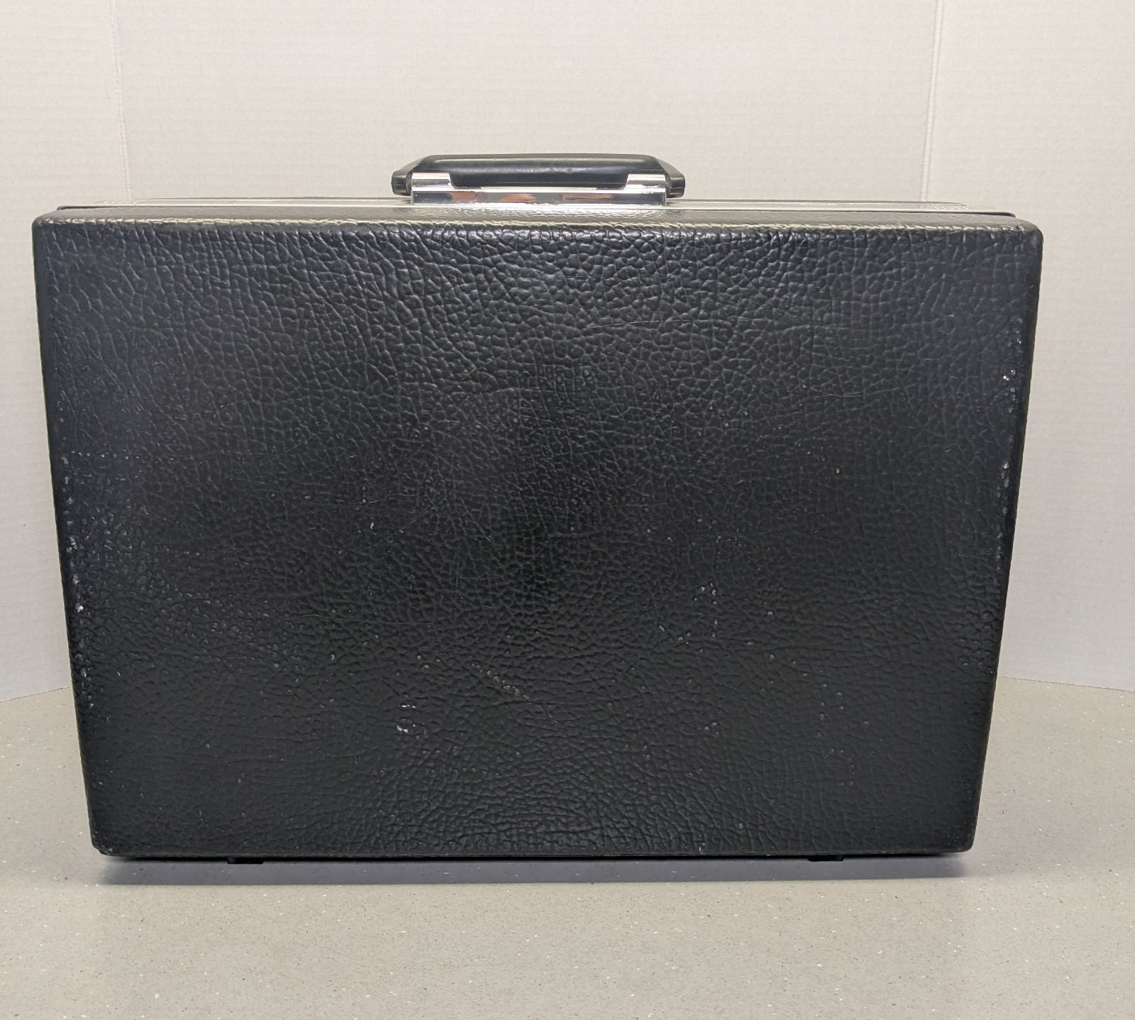 vintage 1970s black hardshell Classic 100 SAMSONITE BRIEFCASE attache COMBO LOCK