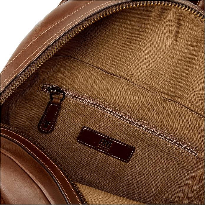 $398 – Frye Grant Leather Backpack in Dark Brown